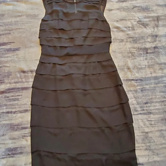 Dressy Adrianna Papell black dress - Picture 5 of 16